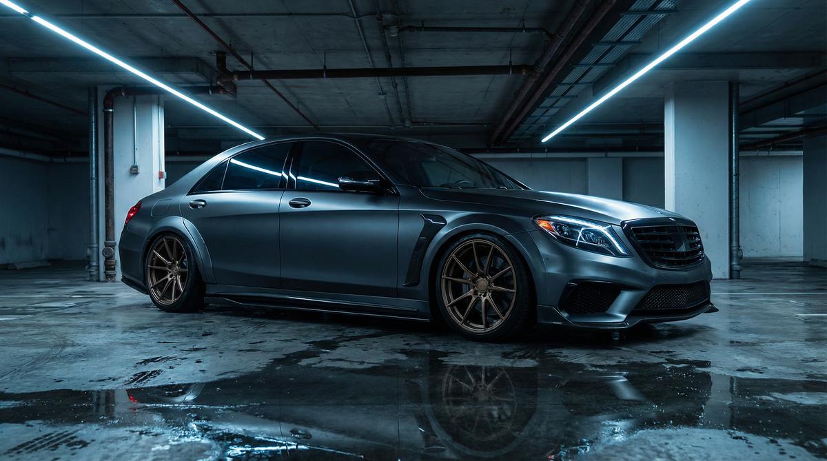 黄色仓库轿车改装视频